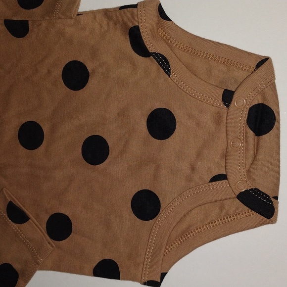Carter's Girls Polka Dot Onesie 18 Months New No Tags - Picture 4 of 6